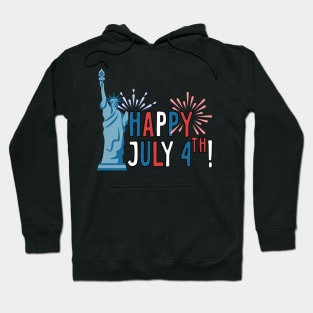 Statue of Liberty 4th of July Hoodie